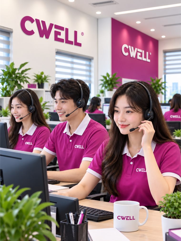 Đội ngũ chăm sóc khách hàng CWELL trực hotline
